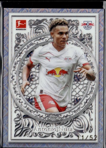 Antonio Nusa 2025 Topps Chrome Refractor /52