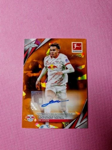 Antonio Nusa 2024 Topps Chrome Sapphire /25