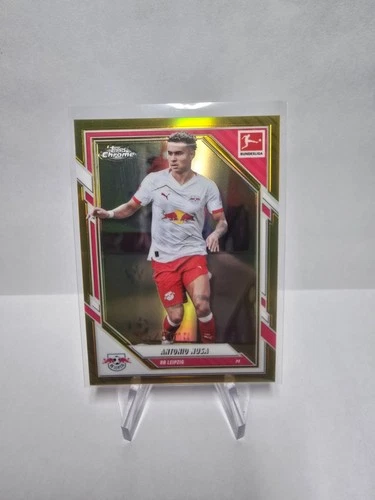 Antonio Nusa 2025 Topps Chrome True Gold /50