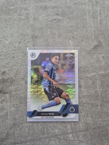 Antonio Nusa 2022 Topps Chrome UEFA Club Competitions