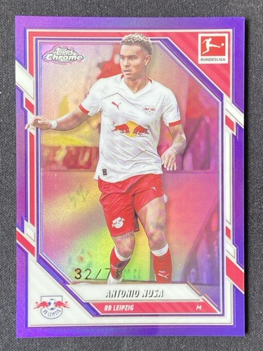 Antonio Nusa 2026 Topps Chrome Viola /75