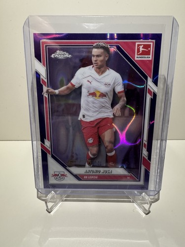 Antonio Nusa 2025 Topps Chrome Wave /75