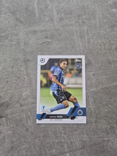 Antonio Nusa 2022 Topps Competiciones de Clubes UEFA