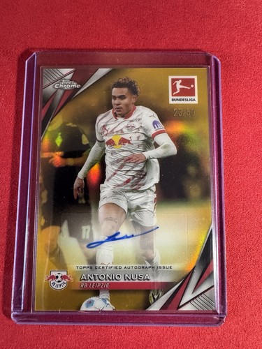 Antonio Nusa 2024 Topps Cromo Bundesliga /50