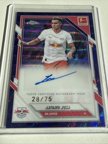 Antonio Nusa 2025 Topps Cromo Bundesliga /75