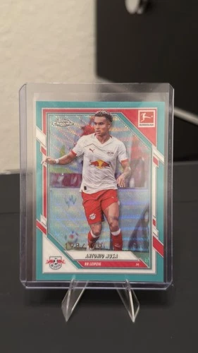 Antonio Nusa 2025 Topps Cromo Bundesliga Aqua Wave /199