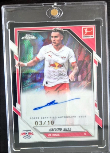 Antonio Nusa 2025 Topps Cromo Bundesliga Black /10
