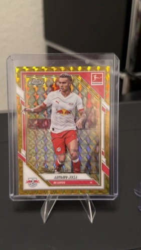 Antonio Nusa 2025 Panini Cromo Bundesliga Gold /50