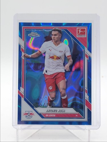 Antonio Nusa 2025 Topps Cromo Bundesliga Lava Refractor /150
