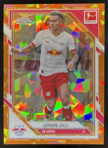 Antonio Nusa 2025 Topps Cromo Bundesliga Naranja /25
