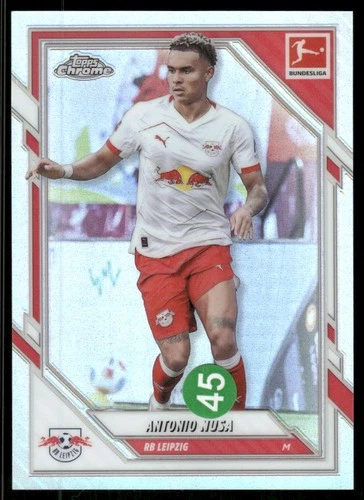 Antonio Nusa 2025 Topps Cromo Bundesliga Refractor