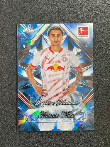 Antonio Nusa 2024 Topps Cromo Bundesliga Sapphire