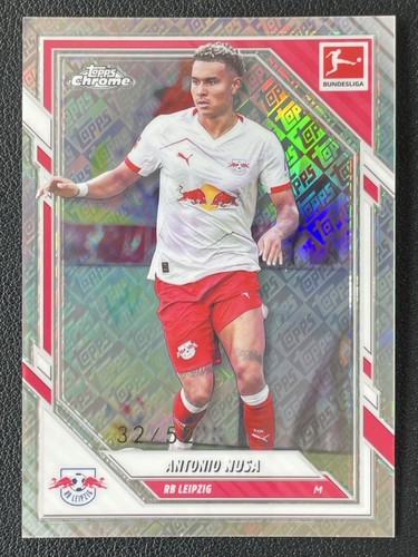 Antonio Nusa 2026 Topps Cromo Bundesliga ToppsFractor /52