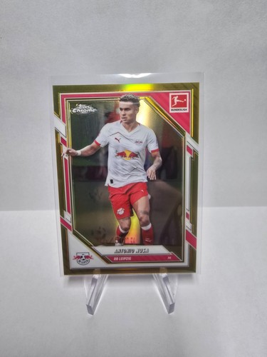 Antonio Nusa 2025 Topps Cromo Bundesliga True Gold /50