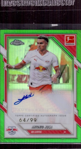 Antonio Nusa 2025 Topps Cromo Bundesliga Verde /99