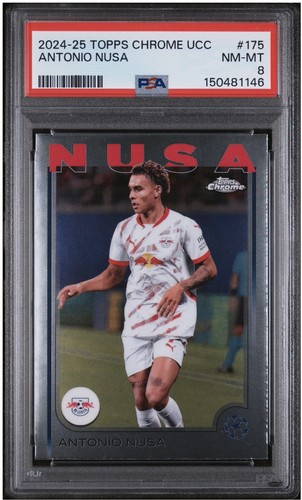 Antonio Nusa 2024 Topps Cromo UEFA Clubes Competiciones