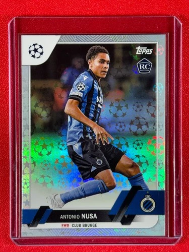 Antonio Nusa 2022 Topps Cromo UEFA Clubes Competiciones