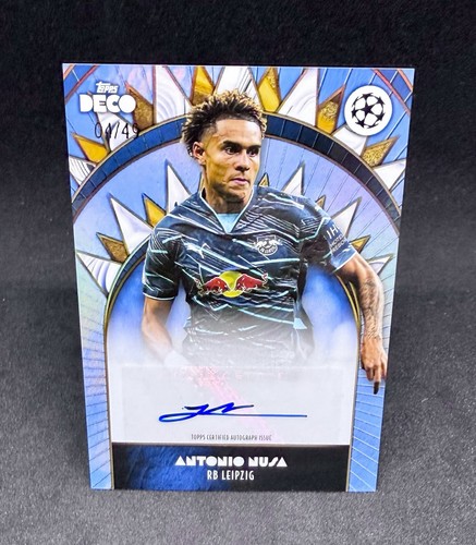 Antonio Nusa 2024 Topps Deco UEFA Champions League /49
