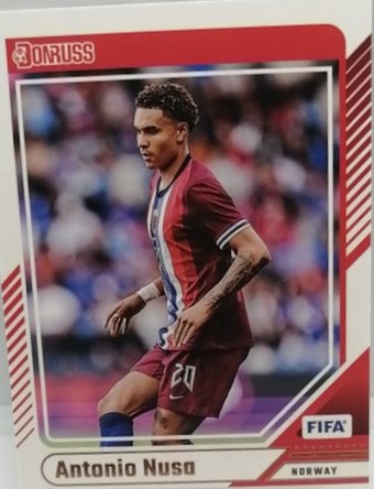 Antonio Nusa 2024 Panini Donruss