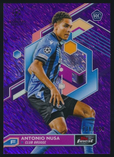Antonio Nusa 2022 Topps Finest 138/199