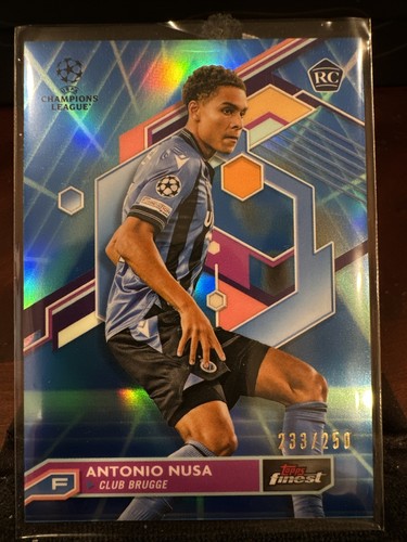 Antonio Nusa 2023 Topps Finest /250