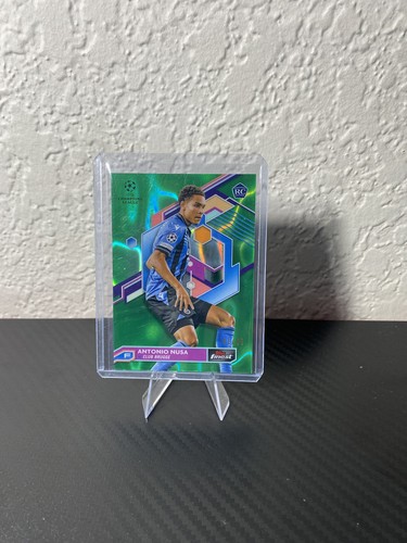 Antonio Nusa 2023 Topps Finest Green Lava /99