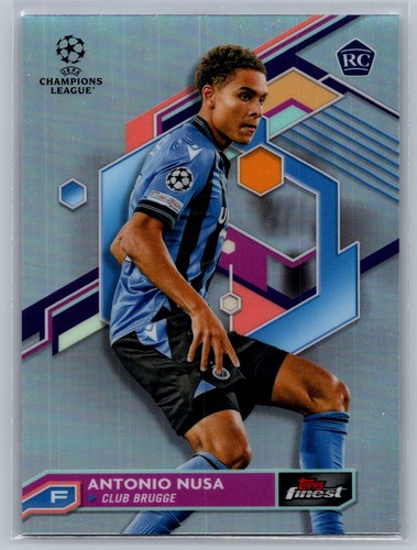 Antonio Nusa 2023 Panini Finest Refractor #141