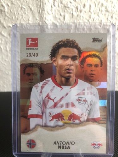Antonio Nusa 2024 Topps International Stars /49