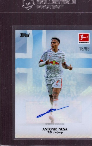 Antonio Nusa 2025 Topps International Stars Blue /99