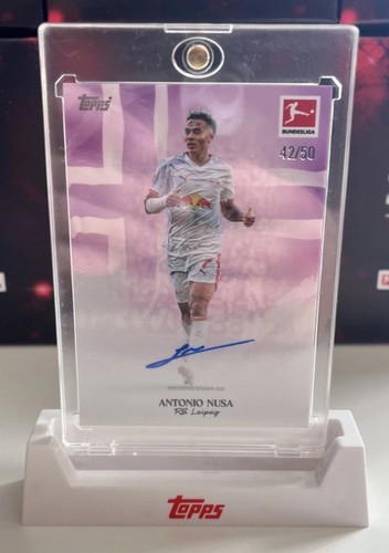 Antonio Nusa 2025 Topps International Stars Bundesliga /50