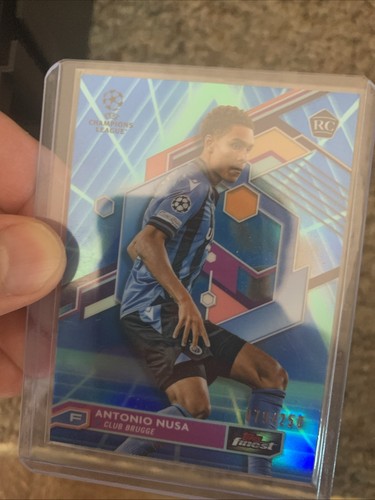 Antonio Nusa 2022 Topps Merlin Chrome /250