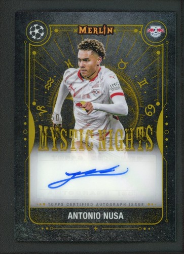 Antonio Nusa 2025 Topps Merlin Chrome /50