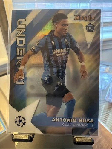 Antonio Nusa 2022 Topps Merlin Chrome #U21-17
