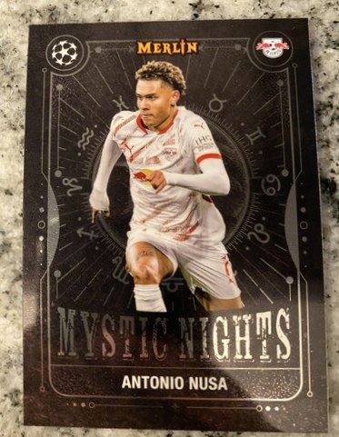 Antonio Nusa 2024 Topps Merlin Chrome UCC 1