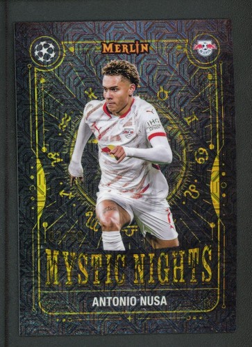 Antonio Nusa 2025 Topps Merlin UEFA Champions League 02/50