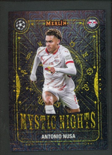 Antonio Nusa 2025 Topps Merlin UEFA Champions League /50