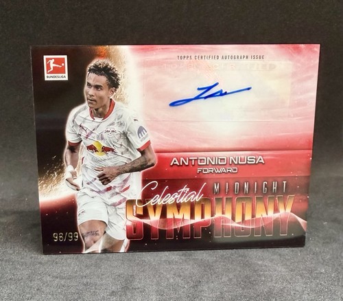 Antonio Nusa 2024 Topps Midnight /99