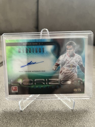 Antonio Nusa 2024 Topps Midnight Bundesliga /75
