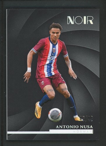 Antonio Nusa 2024 Panini Noir 45/49
