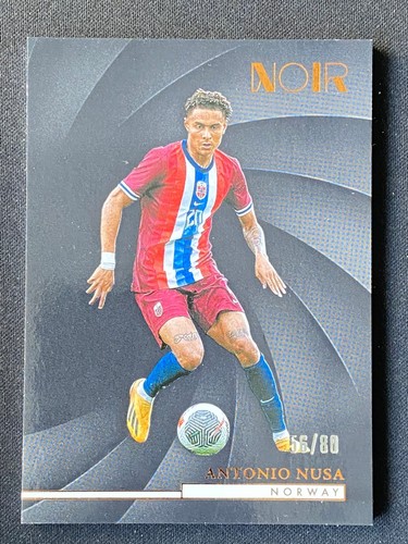 Antonio Nusa 2024 Panini Noir Bronce 56/80