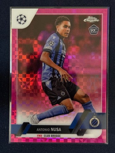 Antonio Nusa Rosa 2022 Topps Cromo UEFA X-Fractors /250