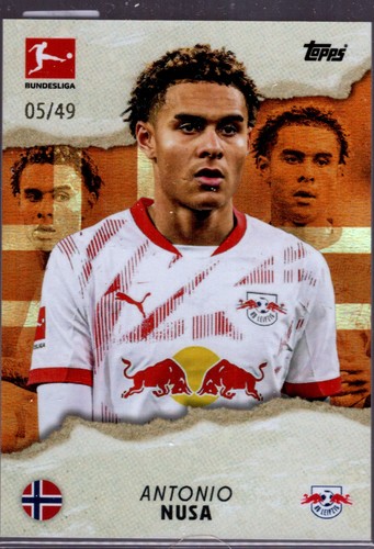 Antonio Nusa 2023 Topps Summer Signings /49