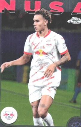 Antonio Nusa 2024 Topps Chrome UEFA Club Competitions