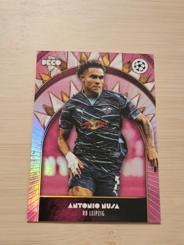 Antonio Nusa 2024 Topps Deco UCC Pink /75