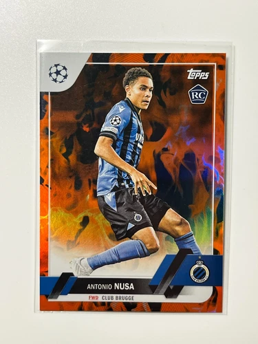 Antonio Nusa 2023 Topps UEFA Champions League Inferno Foil