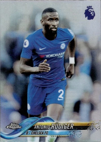 Antonio Rudiger 2018 Topps Chrome Premier League Refractor
