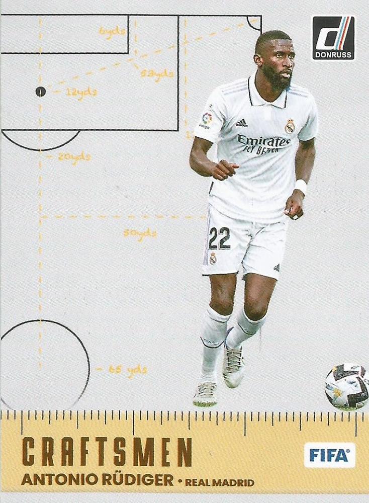 Antonio Rudiger 2022 Panini Donruss Soccer 11