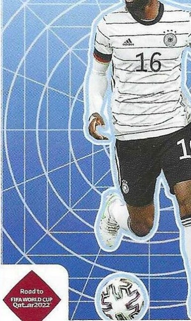 Antonio Rudiger 2021 Panini Donruss Soccer 19