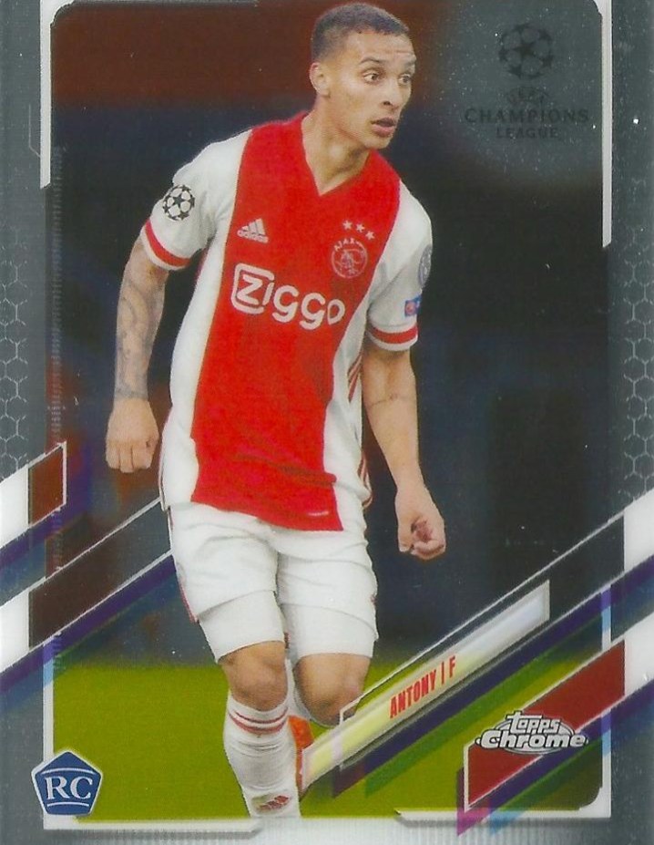 Antony 2020 Topps Chrome UCC 87