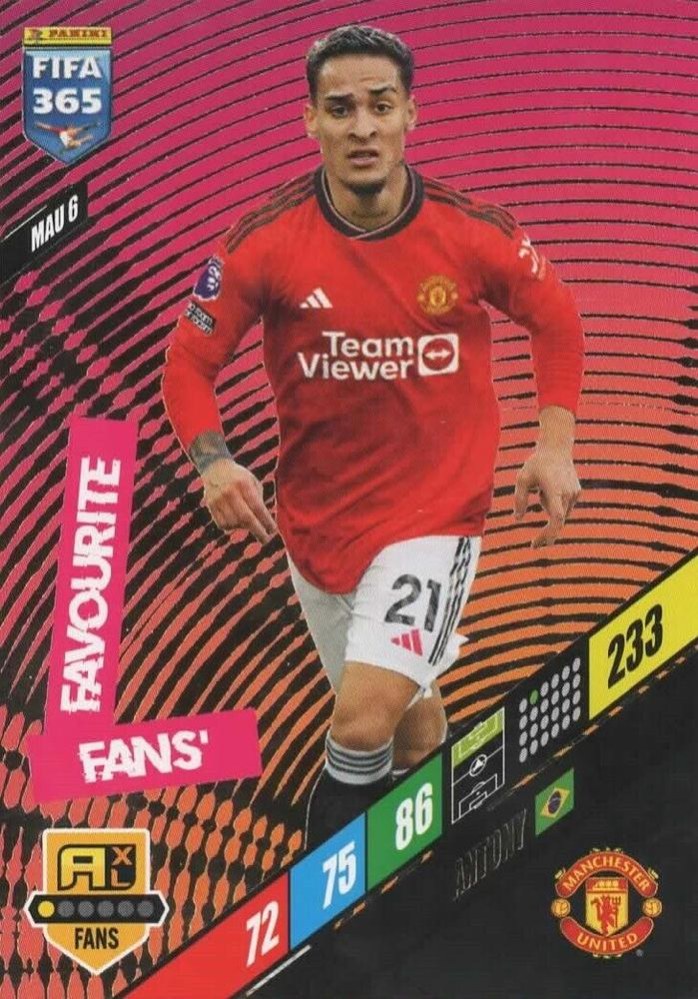Antony 2024 Panini Adrenalyn XL FIFA 365